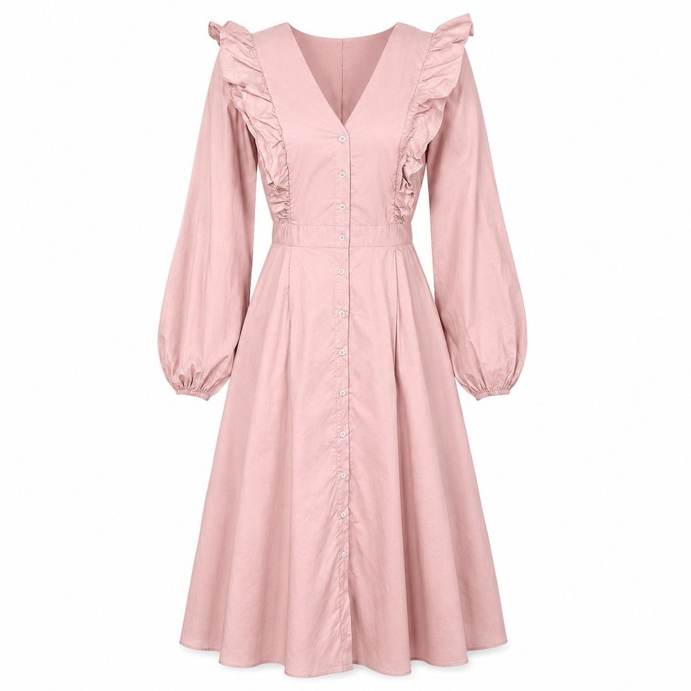 English Factory Midi Dress S Cottagecore Coquette Balletcore Wedding Guest NWT